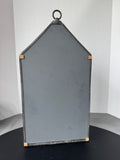 Hexagonal Vintage Glass & Metal Victorian-Style Wardian Case