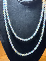 40” Aurora Borealis Crystal Necklace