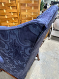 Fairington Blue Wingback Chair