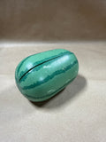 Small Folk Art Watermelon With Slice Cutout - Signed (B)