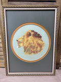 Pastel Drawing of a Lion by Kerry Jenkins; Signed
