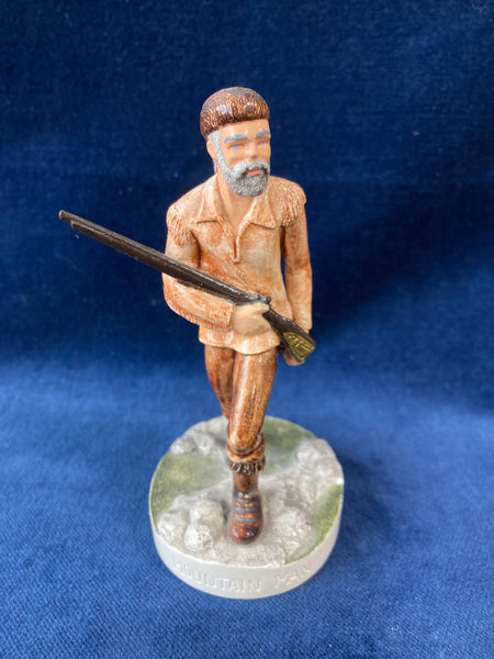 SIGNED Sebatian Miniatures Mountain Man Figurine