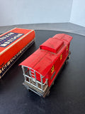 No. 657 Caboose Car Vintage Lionel Train for “O” Gauge Track with Box