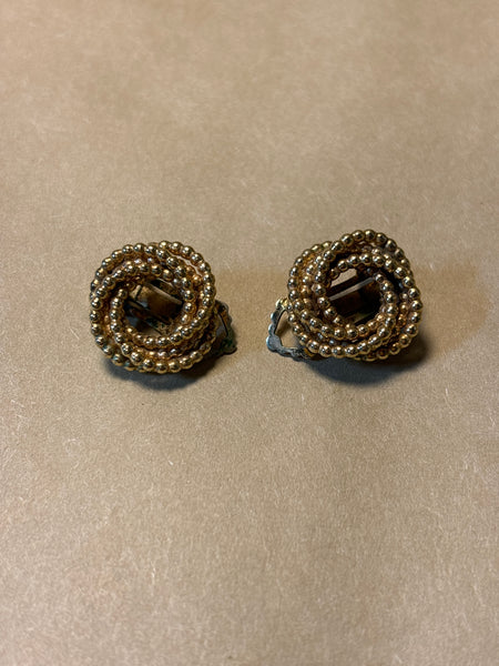 Gold Filled Clip Earrings