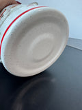 Hallmark Mitford Snowman Enamelware Coffee Pot