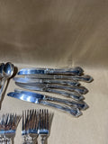 Silver Plate Flatware - 52 Pieces
