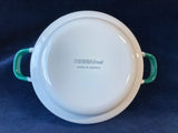 Riess Enamelware Country Floral Farmer Bowl