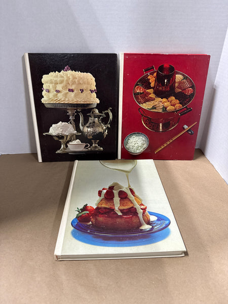 (D) Lot Of 3 Foods Of The World Books