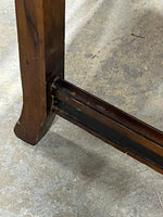 Antique Arm Chair with Carved Accents