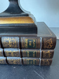 Chelsea House Style Heavyweight Neoclassical Urn on Book Stack Table Lamp (WORKS) AS IS (READ DESCRIPTION CAREFULLY)