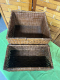Square & Rectangle Baskets, 2 pc