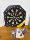 4 Player Electronic Dartboard POWERS ON - Appears Unused
