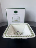 Fuchsia Portmeirion Garden Botanic Square Salad Serving Bowl in Box