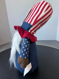 Patriotic Uncle Sam Plush Gnome