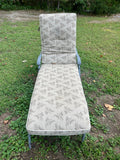 Patio Lounger with Cushion