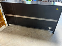 Wyser Furniture Black Particle Board Buffet with Pumpkin Knobs ***HEAVY ITEM***