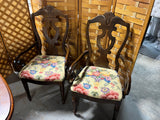 Dining Set: Double Pedestal Table, (2) Leaves, (6) Chairs, Unbranded***HEAVY ITEM***READ DETAILS ON PICK UP POLICY***