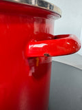 Le Creuset Enamel-on-Steel Lidded Stockpot in Cerise Red