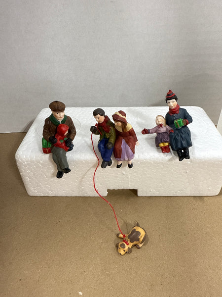 (G) Dept 56 Heritage Village CHRISTMAS AT THE PARK Set of 3