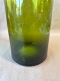 Oliver Green Glass Danish Style Vase