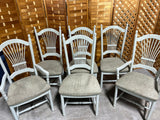 Set of (6) American Made Dining Chairs