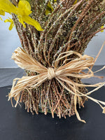 Yellow Forsythia Faux Floral Bundle