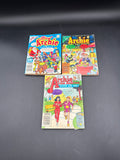 Set Of 3 Archie Comics Magazines