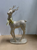 Glitter Gold Christmas Reindeer