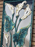 Mirror Covered with Metal Foliage