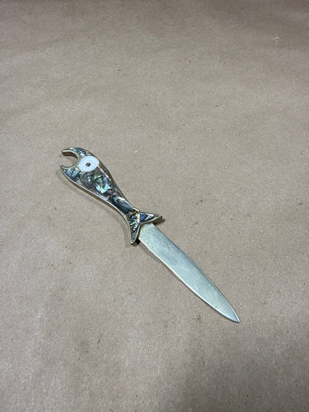 Fish Shaped Letter And Bottle Opener