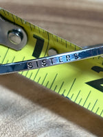 Silver Tone Bracelet Stamped “Sister”