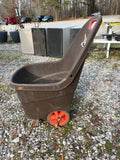 Rolling Plastic Garden Cart/Wheel Barrow