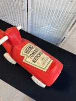 Heinz Ketchup Bottle Vintage Plastic Ride-On Toy