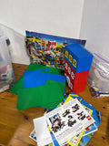 Tub Half Full Of Assorted Legos