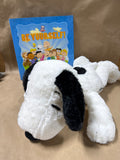 Peanuts Be Yourself Book With Snoopy Plush