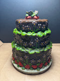 Nancy Thomas Chocolate Cake Cookie Jar ( see description)