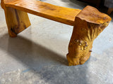 Hand Crafted Tree Trunk Bench ***HEAVY ITEM***READ DETAILS ON PICK UP POLICY***
