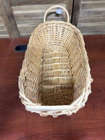 Oblong Basket W/Handless