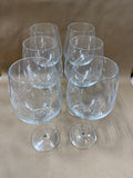 Set Of 6 Bormioli Rocco Wine Glasses