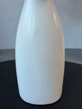 Faux Orange Chinese Lantern Flowers in Ceramic Vase