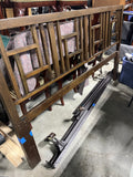 King Headboard with Metal Frame