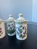 5-Piece Portmeirion Garden Botanic Lidded Spice Jar Set