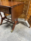 Petite Drop Side Library Table with Drawer