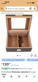 Lacquered Wooden Humidor