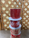 F- Red Tone Ribbon Lot, 5 rolls