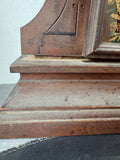 Wooden Vintage Gingerbread Mantel Clock with Key