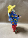 Santa Claus In Beach Clothing