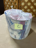 C- Christmas Ribbon Lot, 4 rolls
