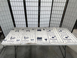 Tea Towel Lot E, 5 pc
