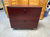 OSP Furniture Two Drawer File Cabinet, particle board ***HEAVY ITEM***